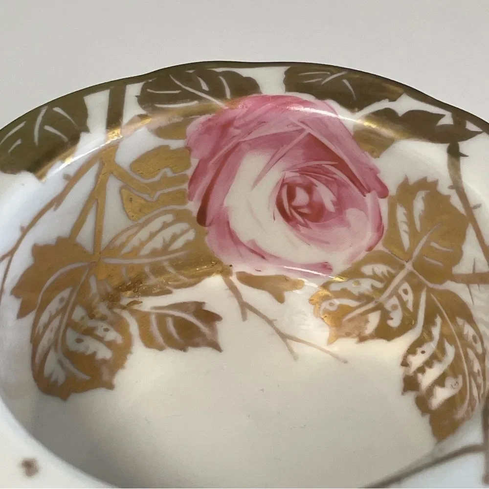 Vintage Limoges Cabbage Rose Custard Dish – Cowell & Hubbard Co.